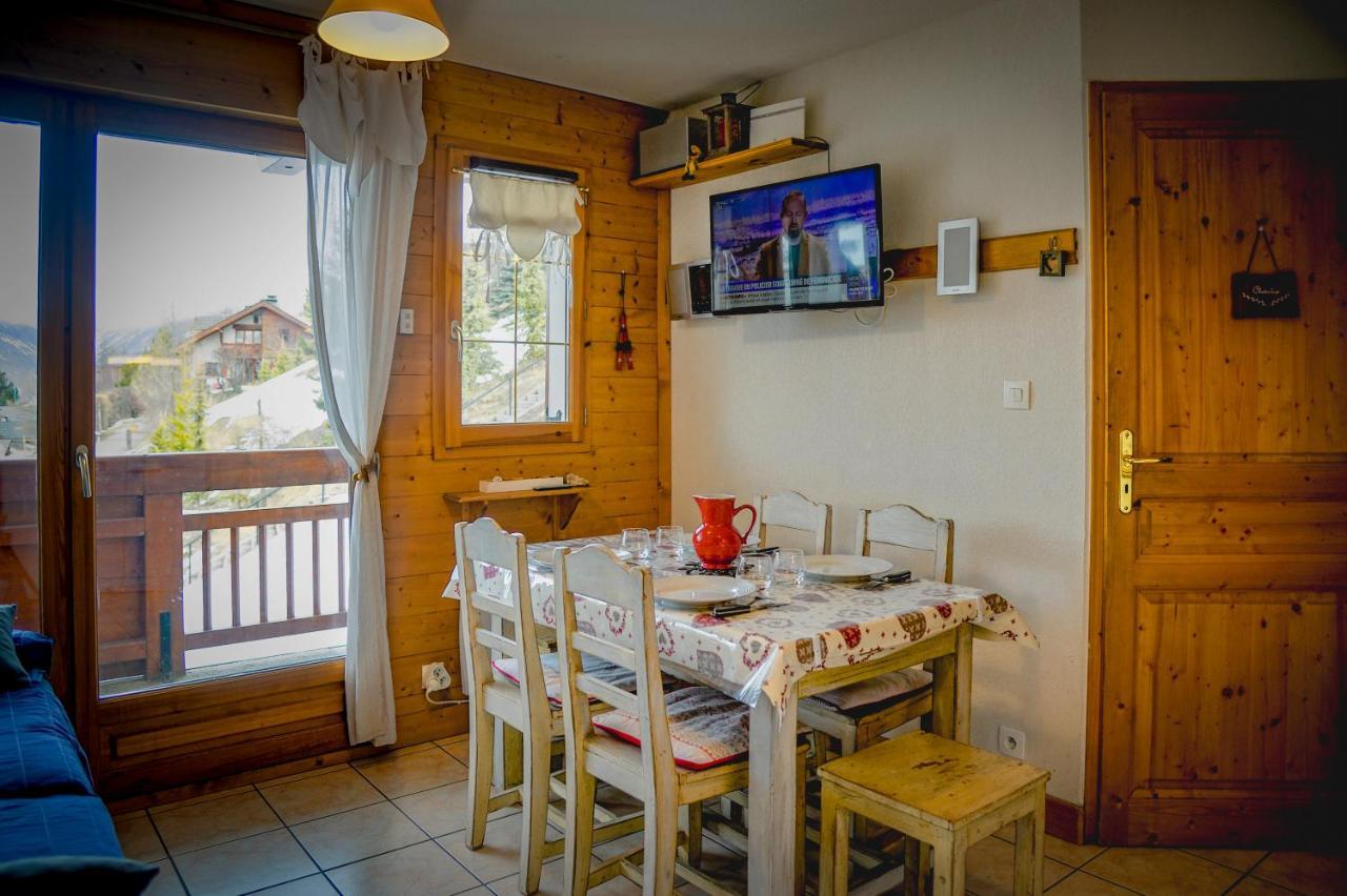 T2 Meuble Tourisme 3 Etoiles, Pied Des Pistes-Parking Prive Avec Balcon Et Superbe Vue Les Deux Alpes Exterior foto